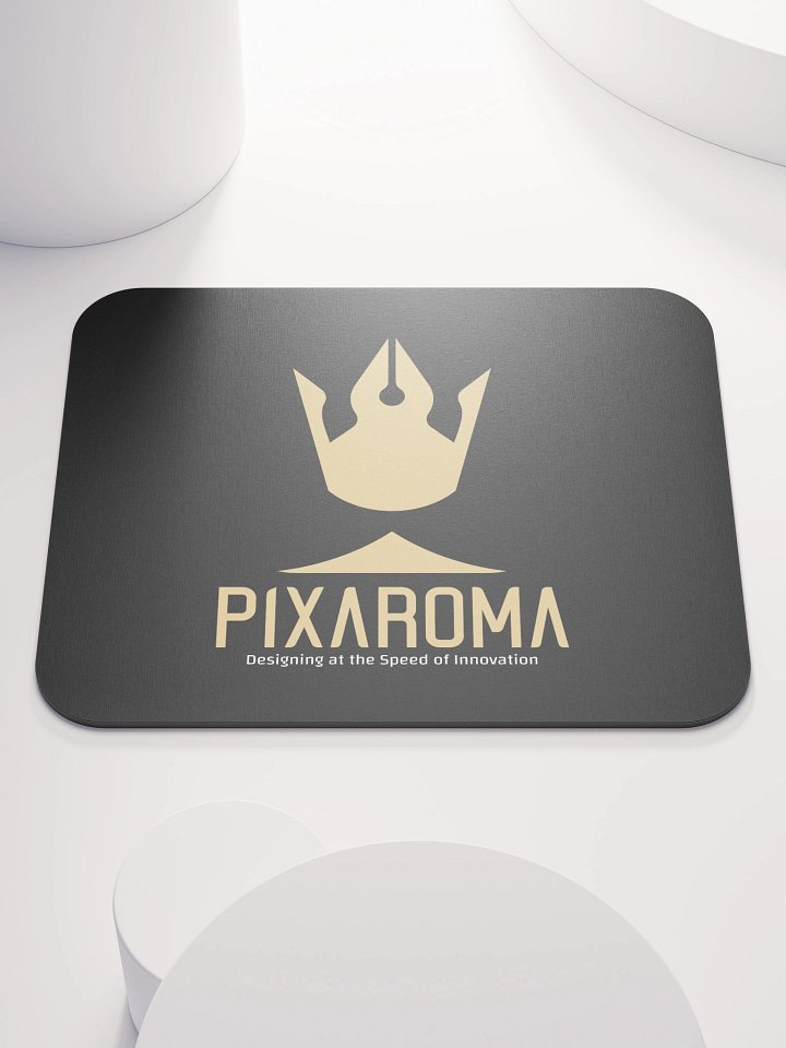 Pixaroma Innovation Mouse Pad (Black Edition) product image (1)
