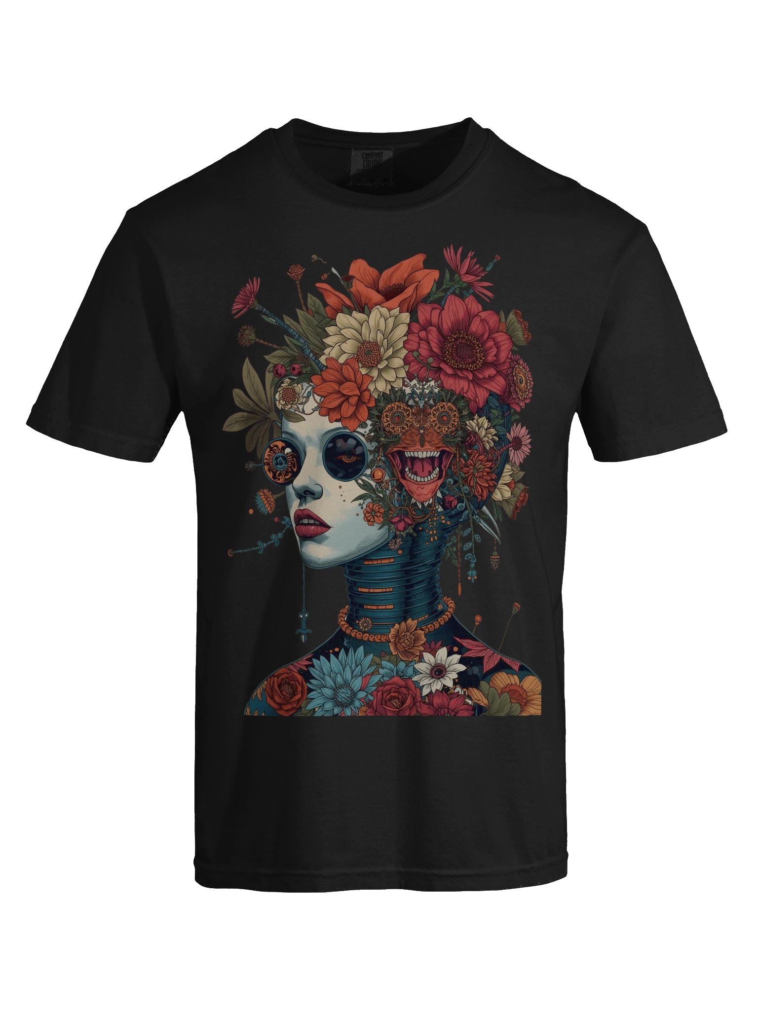 Floramech Portrait Heavyweight Tee product image (5)