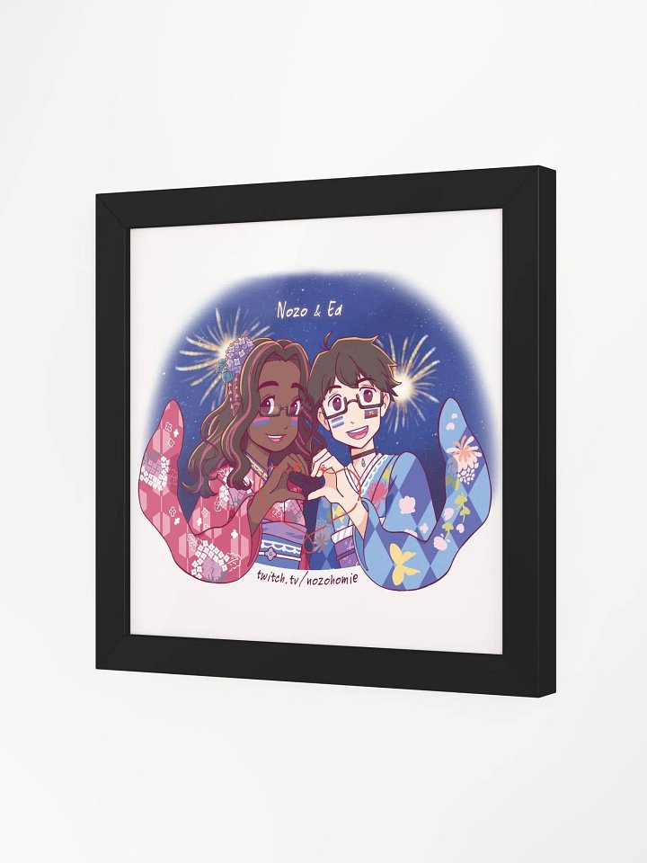 Nozo & Ed framed poster product image (2)