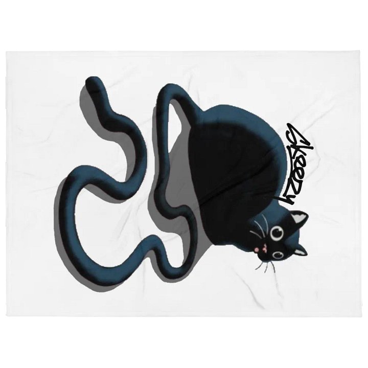 Derpy Cat Blanket product image (2)