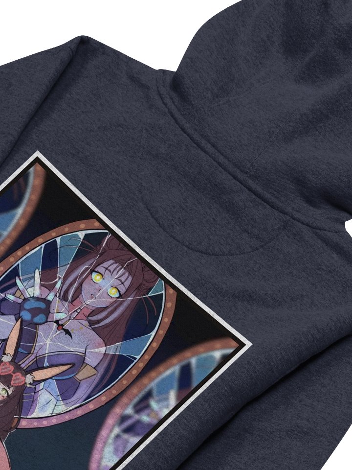 ~Blue~ Broken Looking Glass Art Hoodie product image (1)