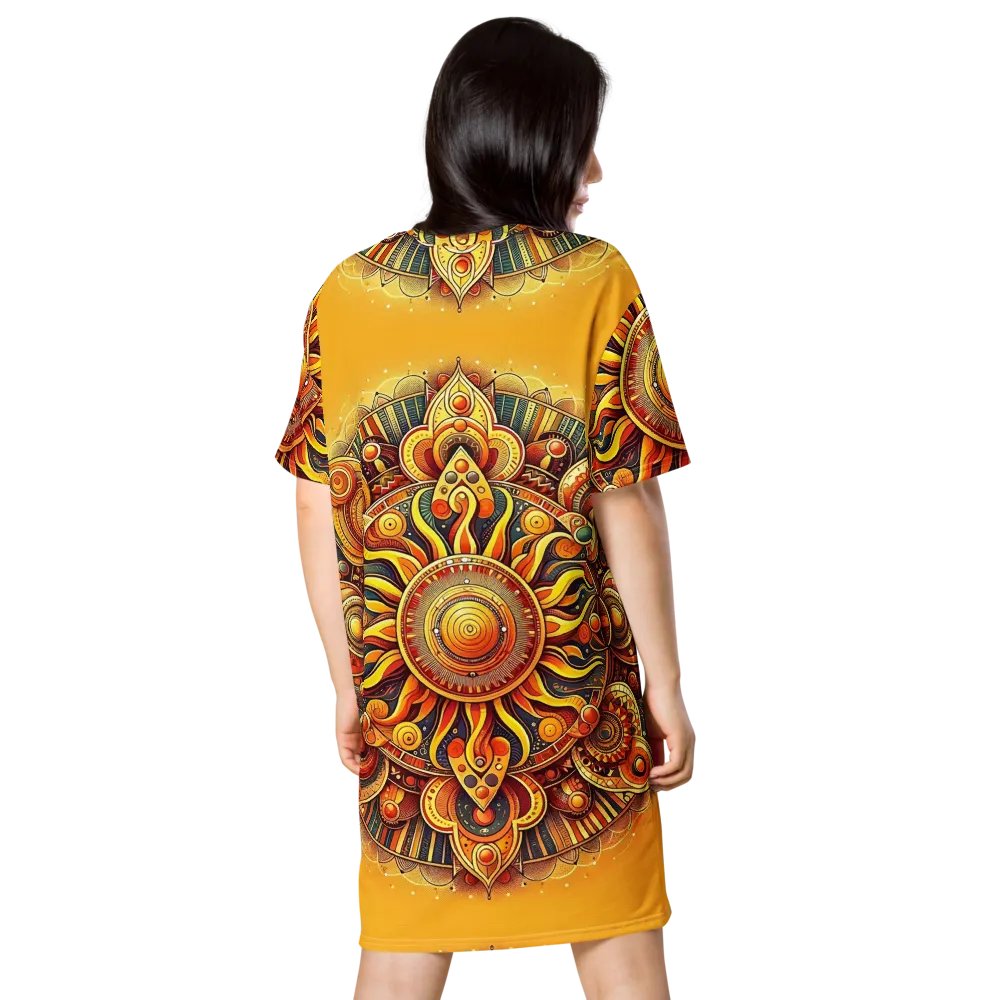 All-Over Print T-Shirt Dress product image (1)