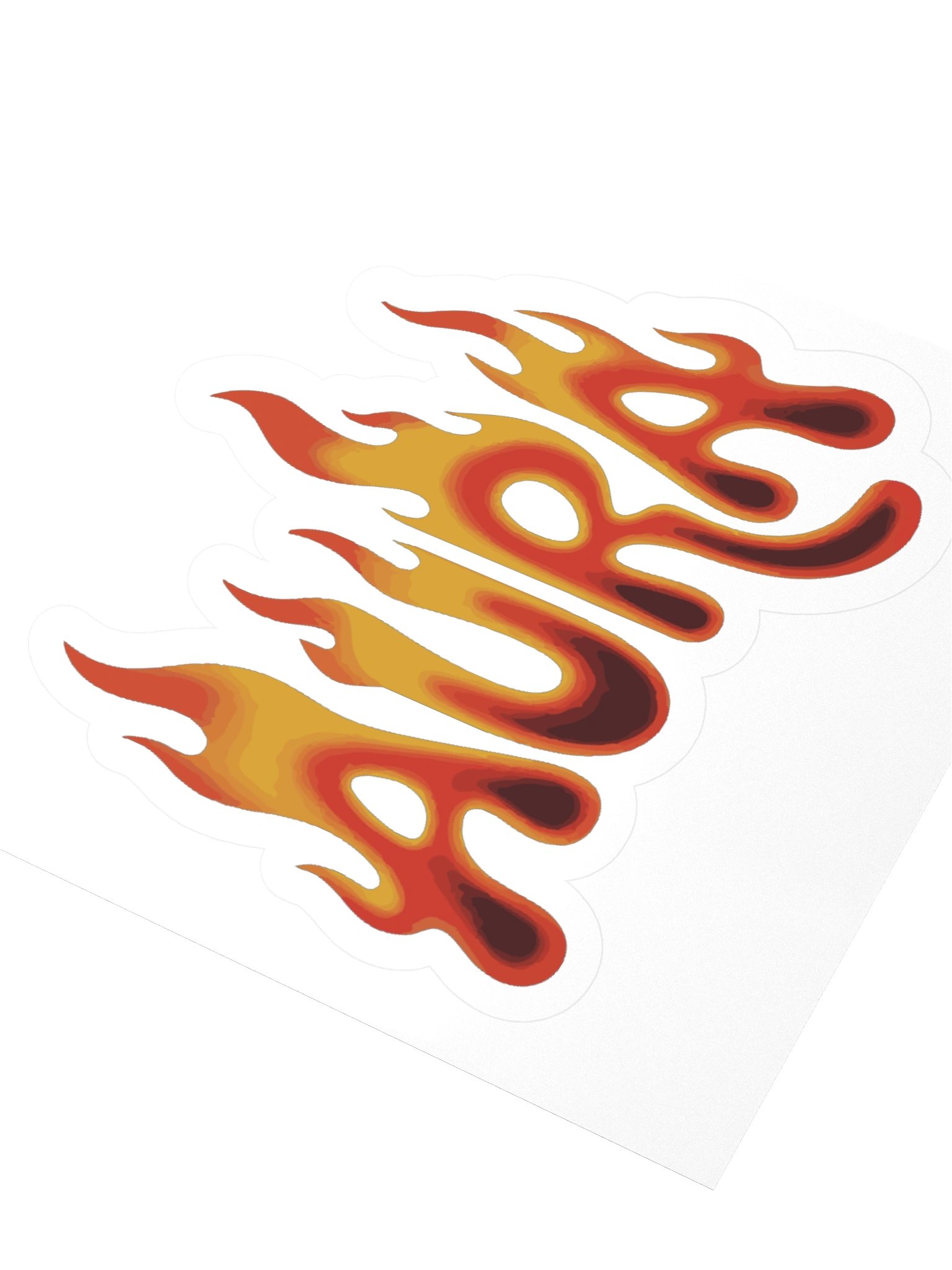 Fiery AURA Kiss Cut Stickers product image (3)