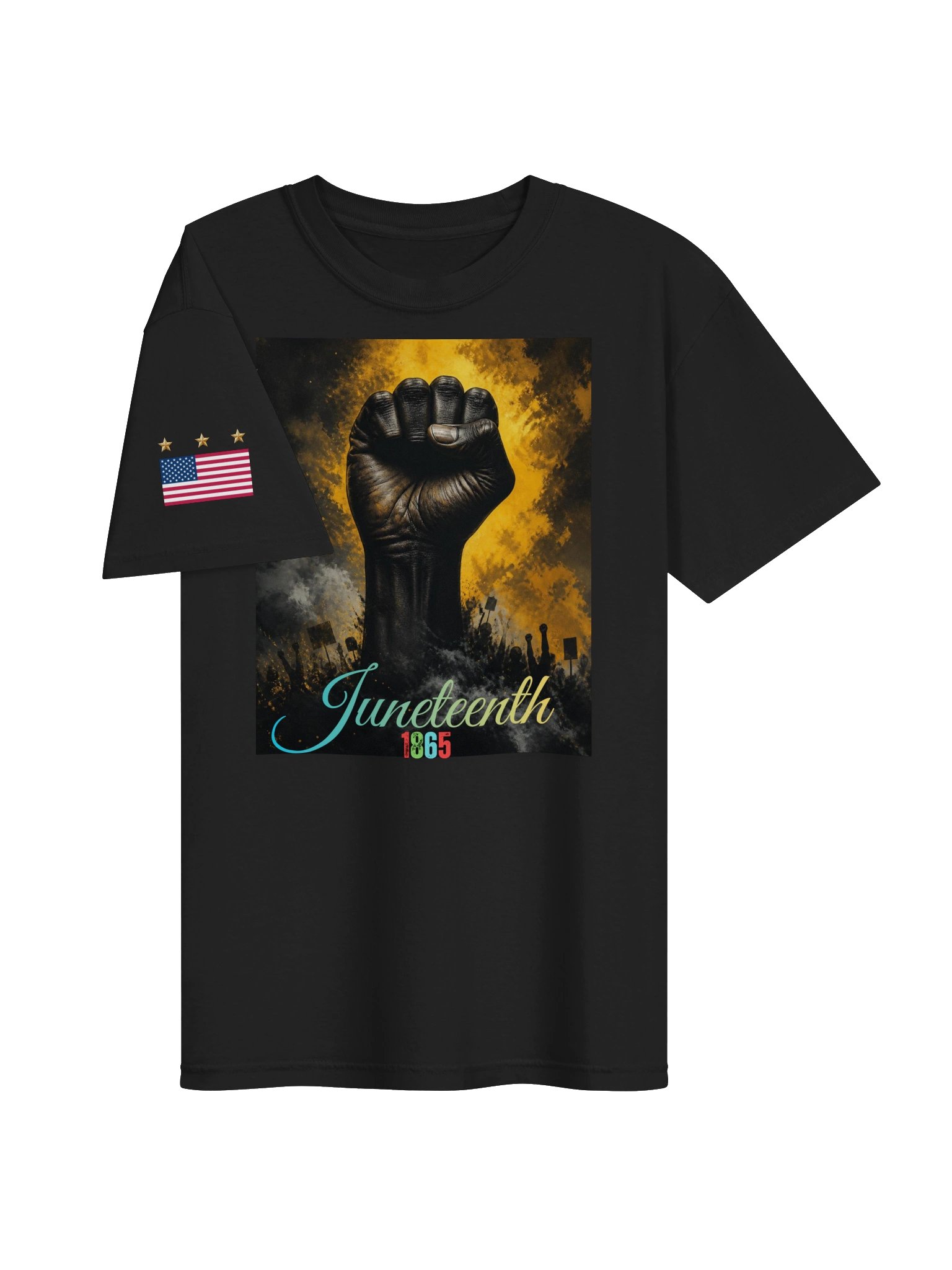 Juneteenth 1865 - Raised Fist Tee product image (3)