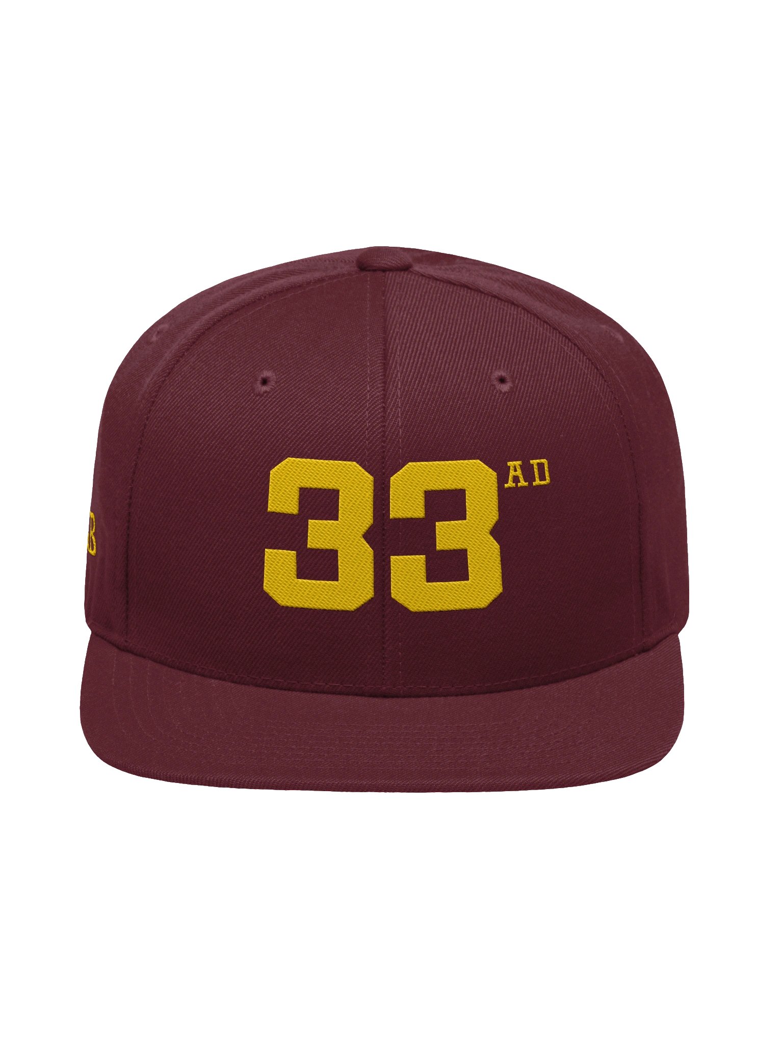 33 AD Snapback / Maroon product image (1)