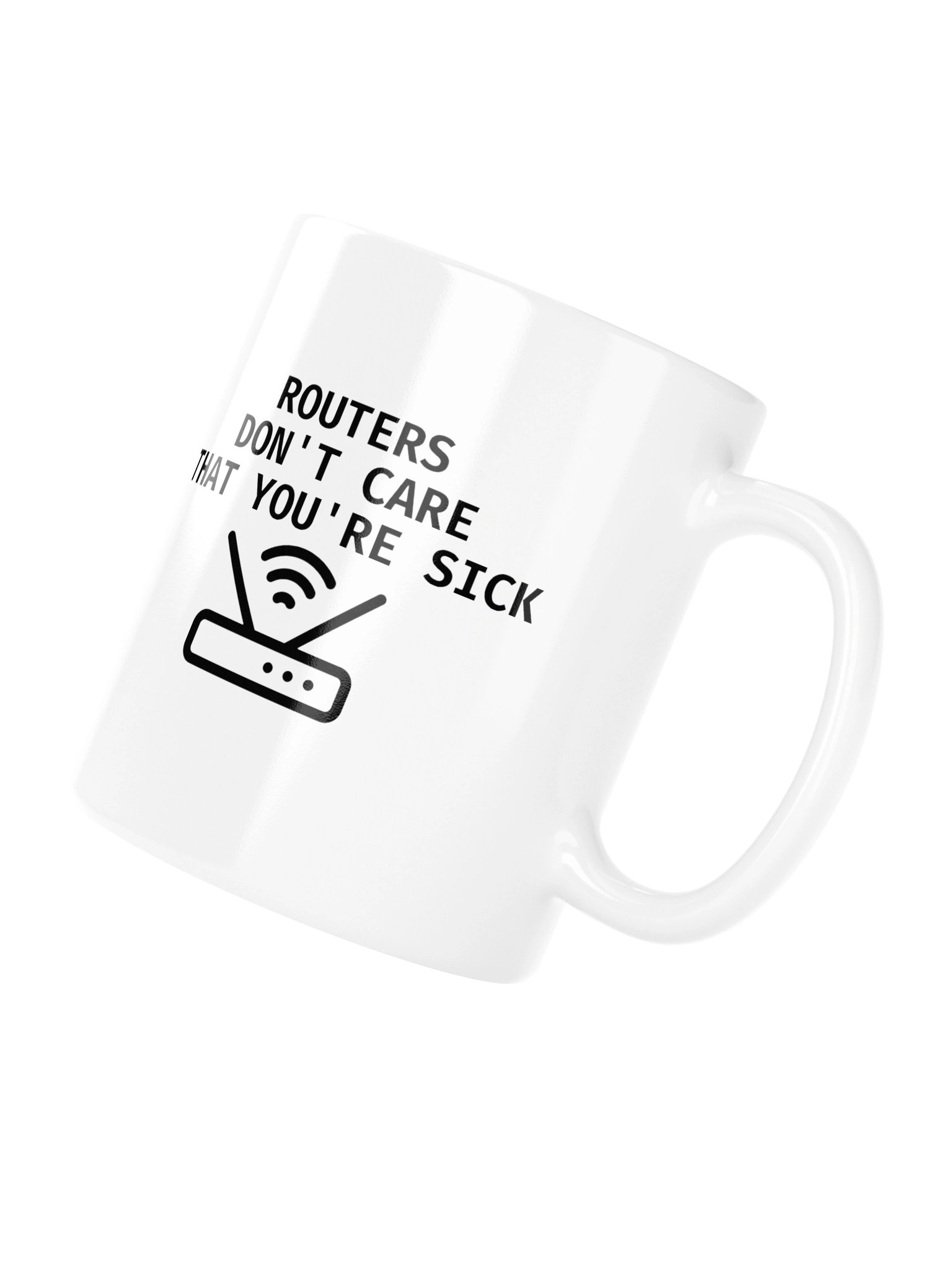 Routers Dont Care Mug product image (12)