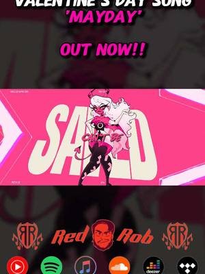 NEW HELLUVA BOSS SONG OUT NOW‼️👀💕 #verosika #verosikamayday #helluvaboss #hazbinhotel #redrob #paintitred