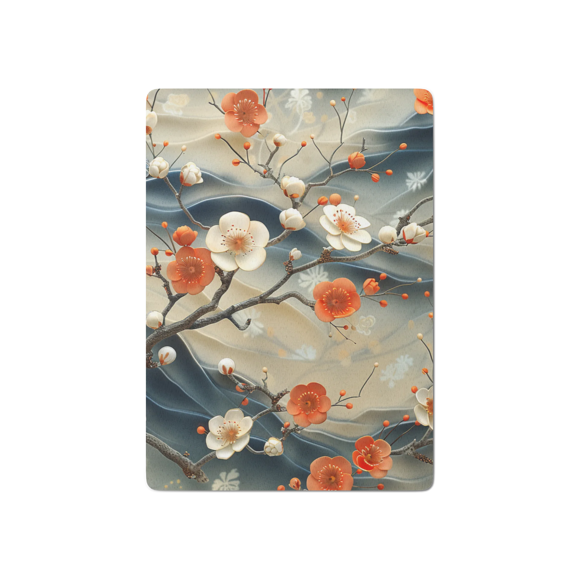 Traditional Japanese Playing Cards - Plum Blossom Aesthetic Poker Deck product image (2)