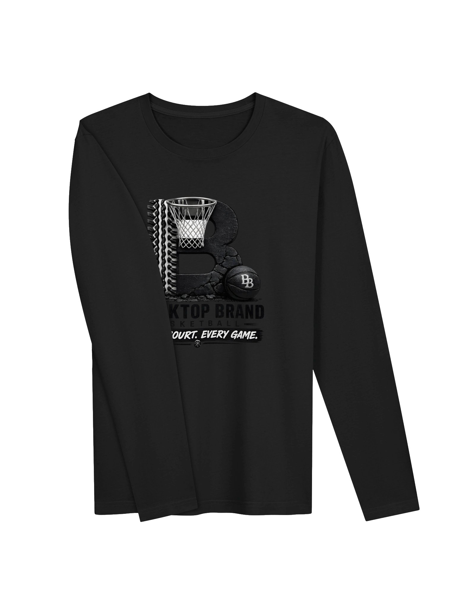 Blacktop Brand Basketball Logo Crew product image (3)