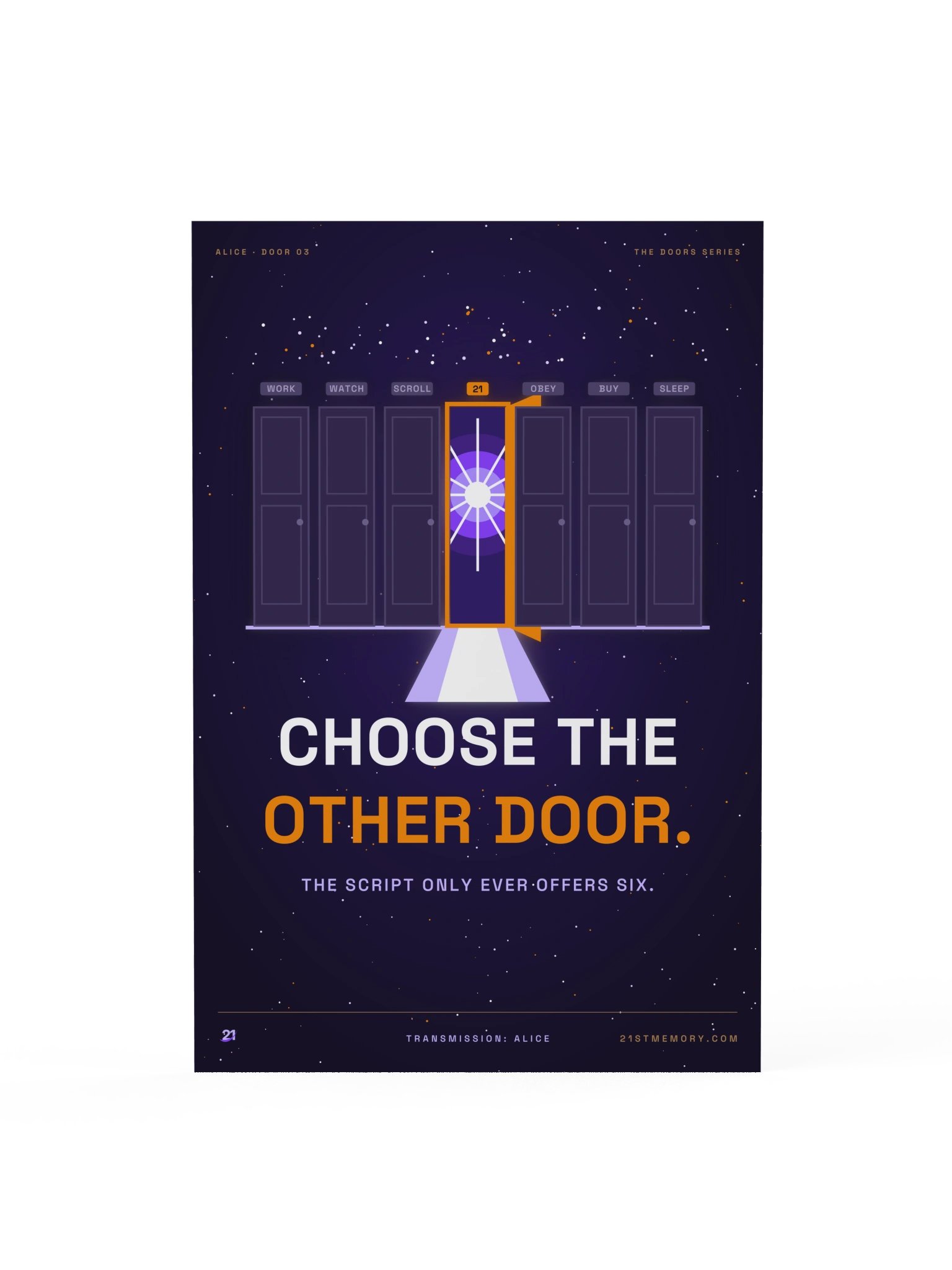 Choose the Other Door Poster product image (1)