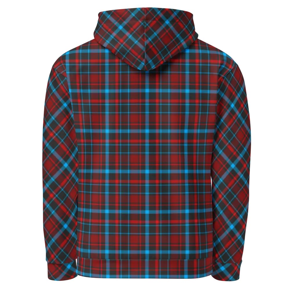 Jonny Rockford Branded Tartan Hoodie product image (3)