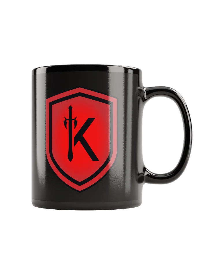 Dripping With Gravy & Shield Logo Blk Glossy Mug product image (1)