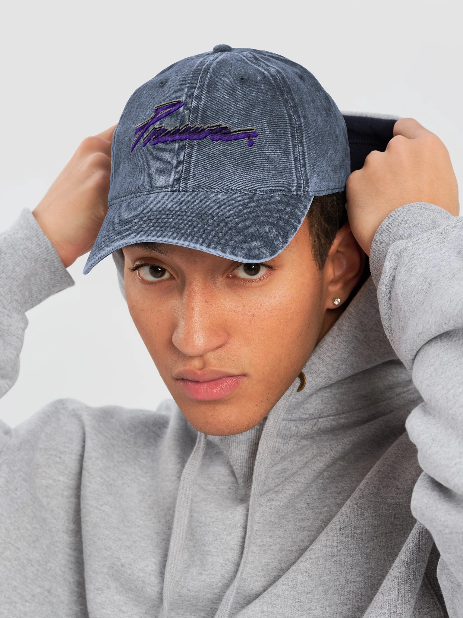 Vintage Pressure Embroidered Cap V1 product image (6)