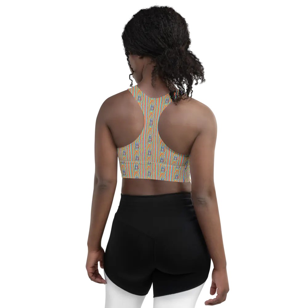 Row Row Row Your Boat longline sports bra product image (5)