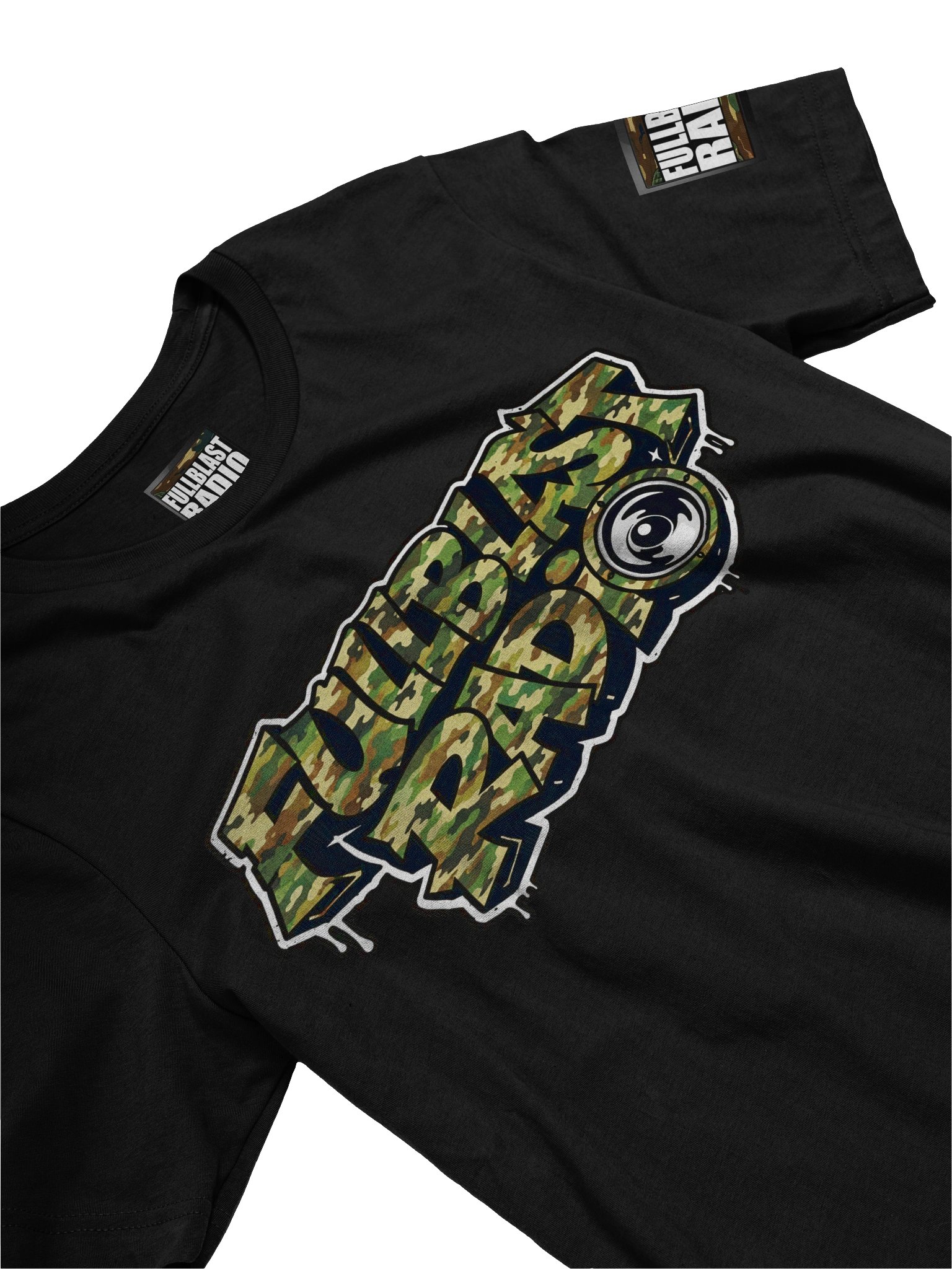 Fullblastradio Camo Design Tee product image (17)