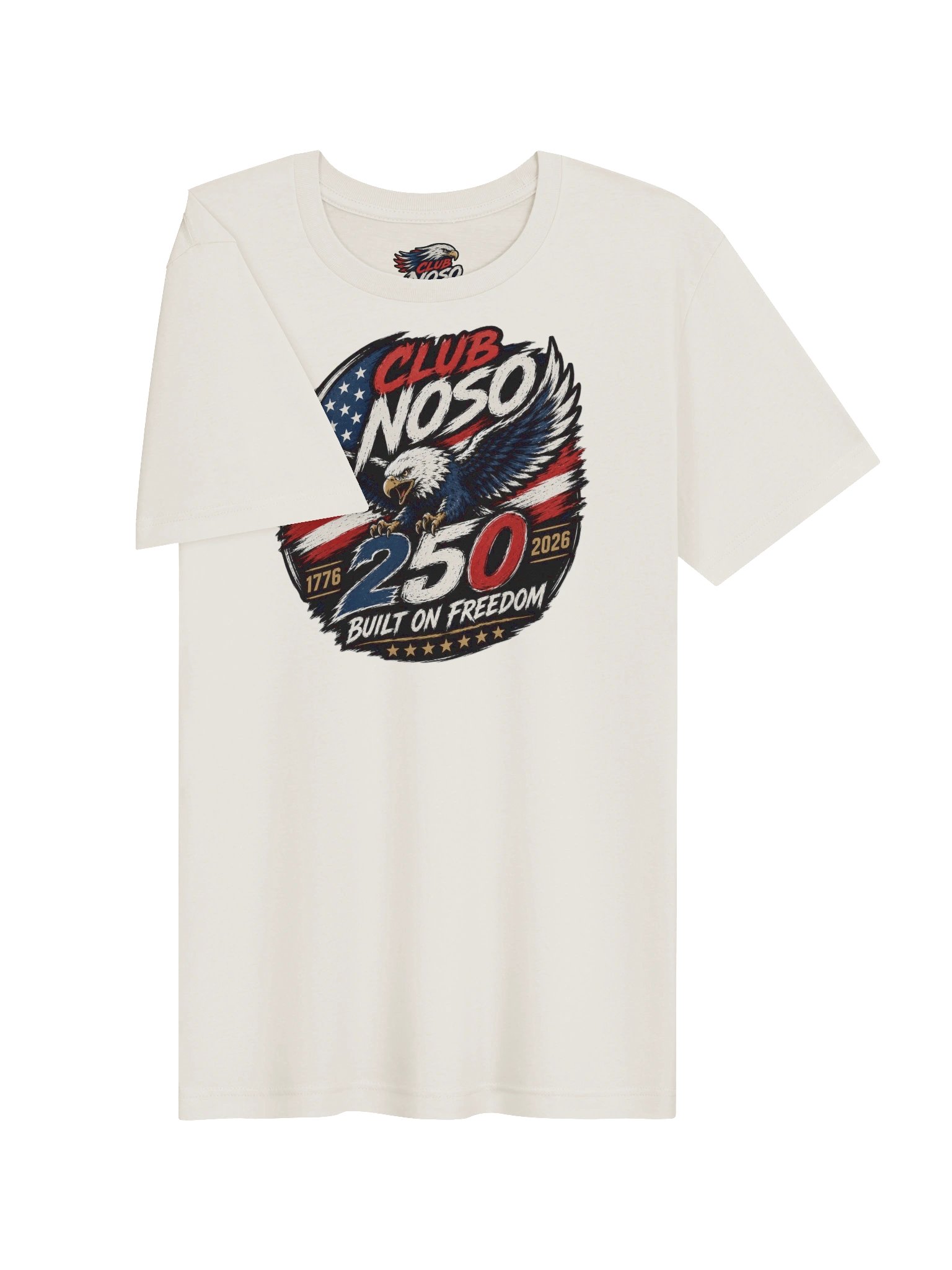 250th fourth of July Special Large front logo t-shirt product image (5)