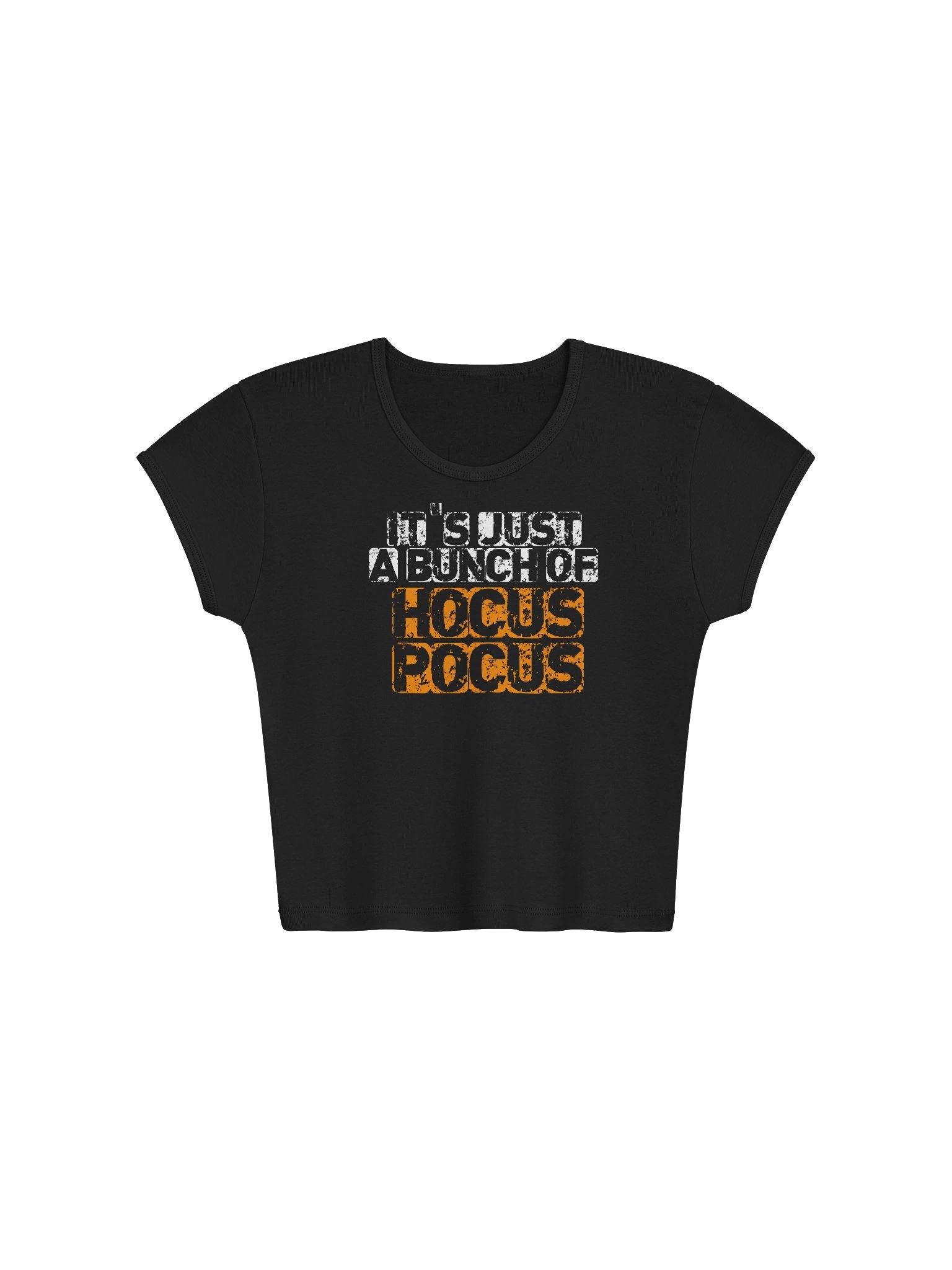 Funny Halloween T-Shirt: "It's Just A Bunch Of Hocus Pocus" Spooky Graphic Tee product image (1)