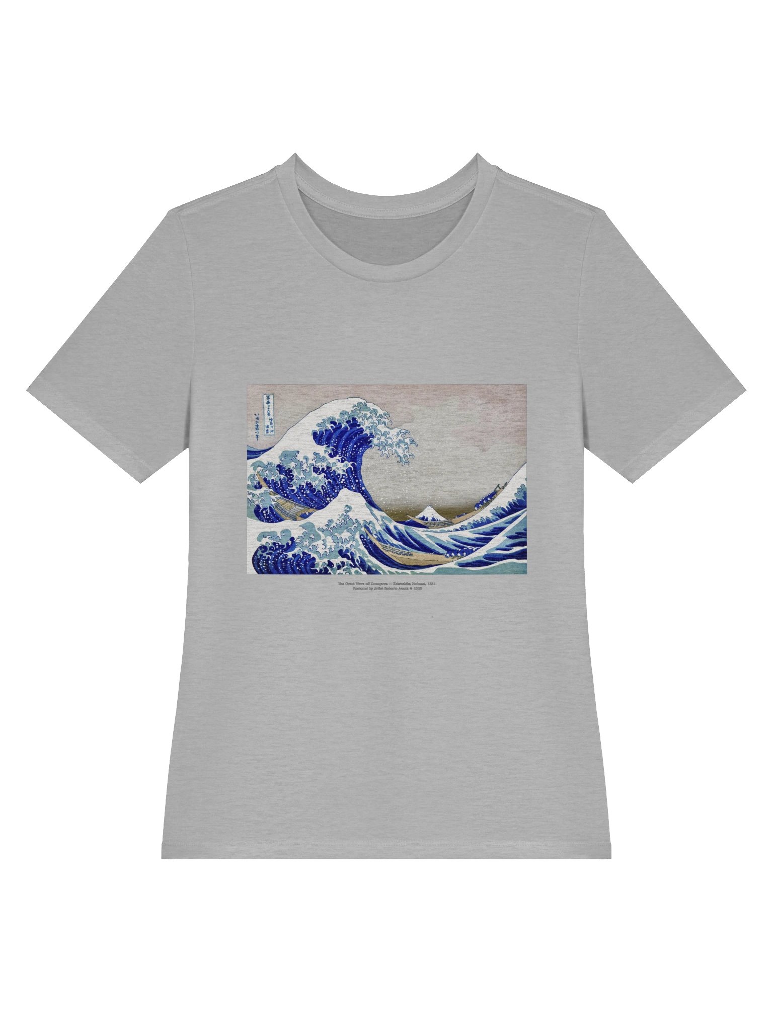 The Great Wave off Kanagawa — Women's T-Shirt product image (3)