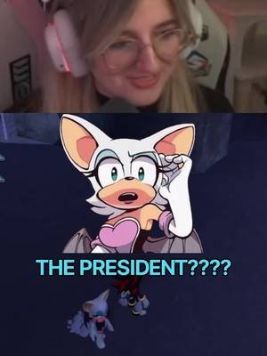 THE PRESIDENT??? #sonicthehedgehog #girlgamer #gaming #sonicmovie #twitchstreamer