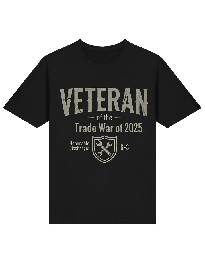 Veteran of the Trade War of 2025 Shirt product image (2)