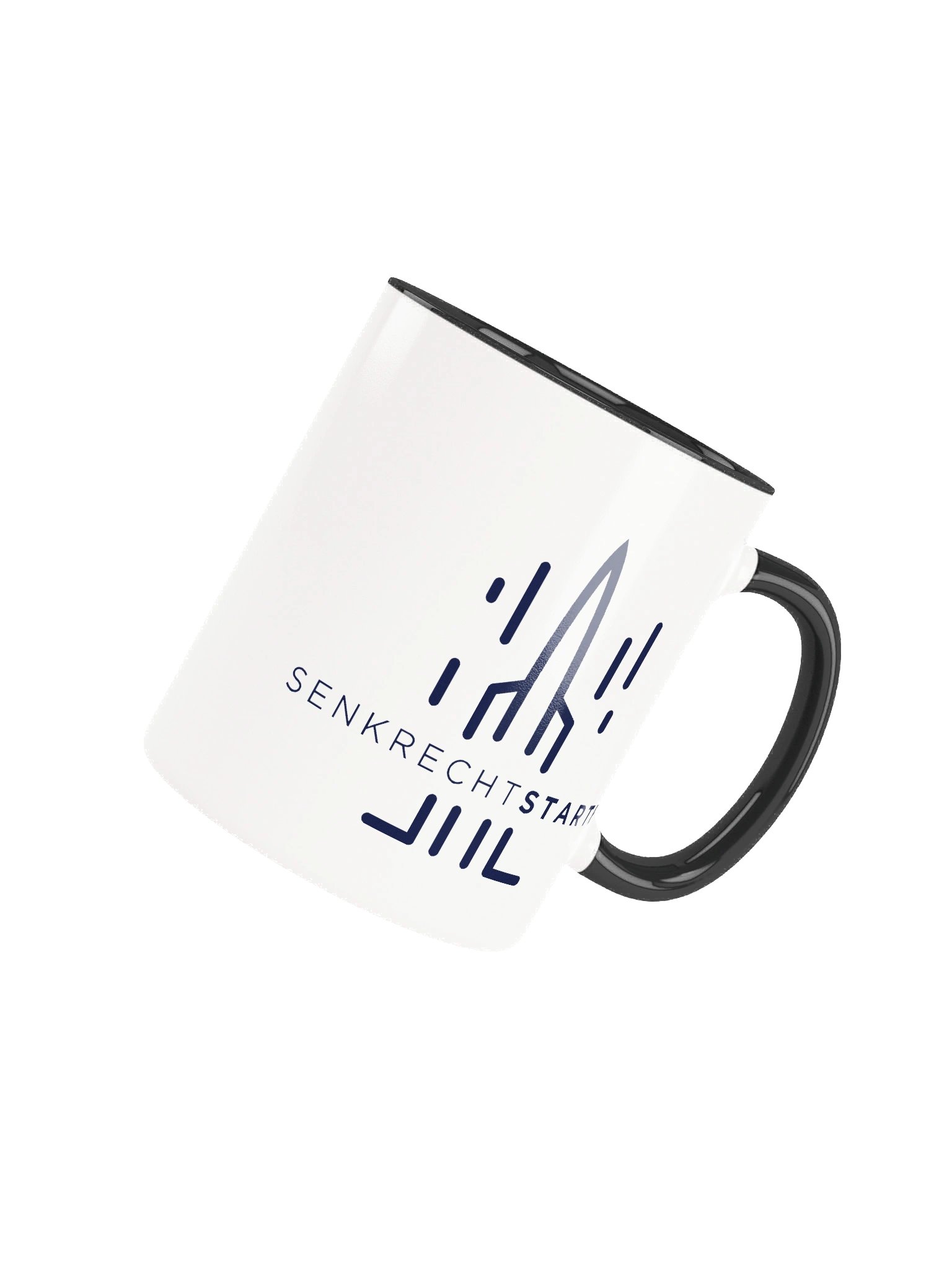 SENKRECHTSTARTER Tasse Weiß product image (4)