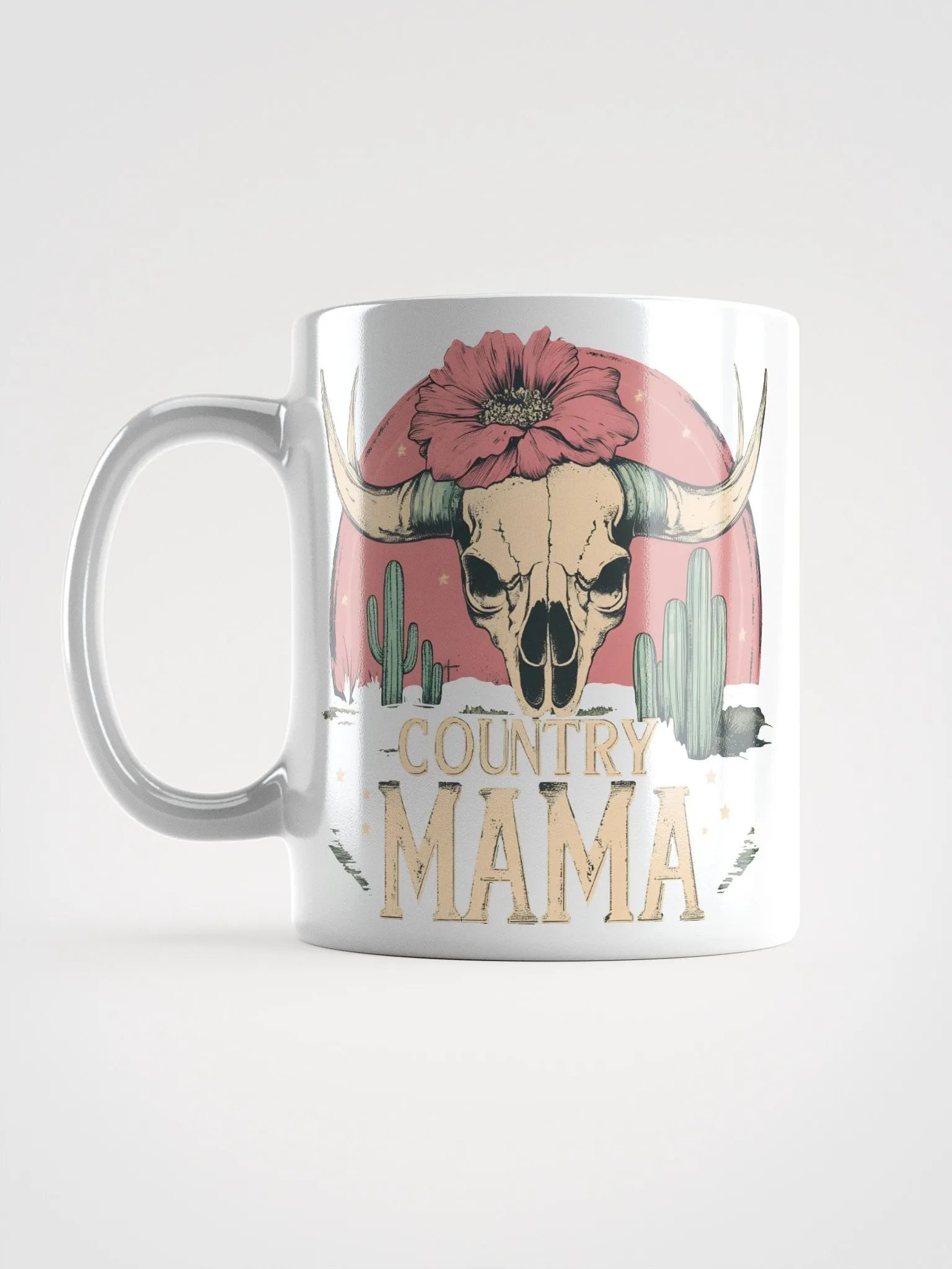 Country Mama Cow Skull Mug product image (17)