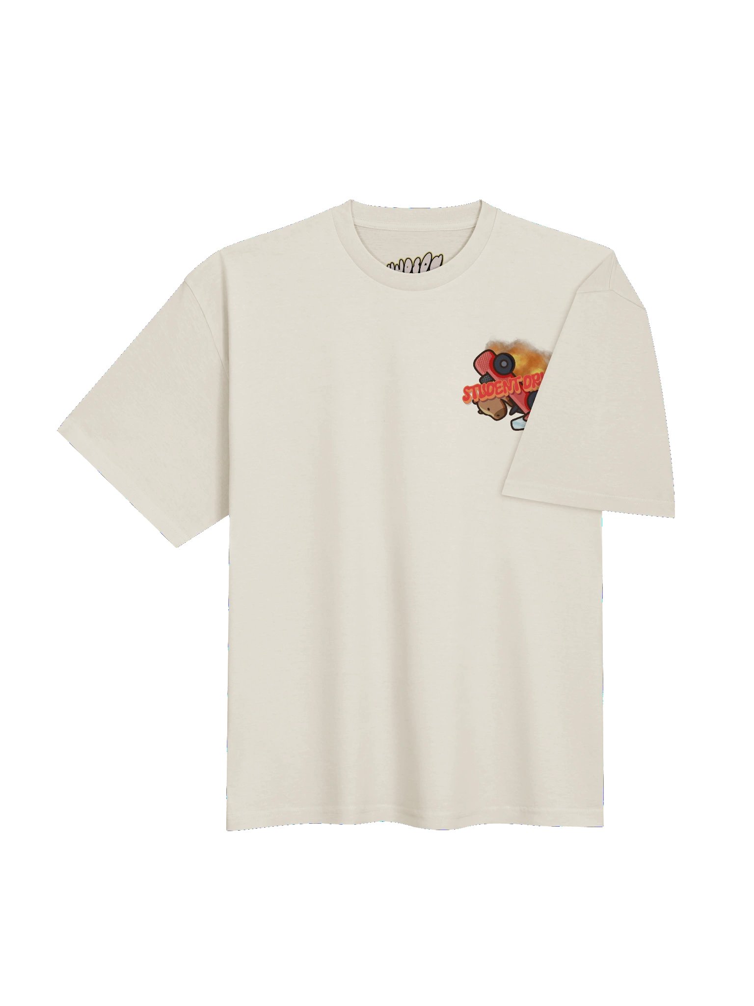 student driver oversized tee product image (4)