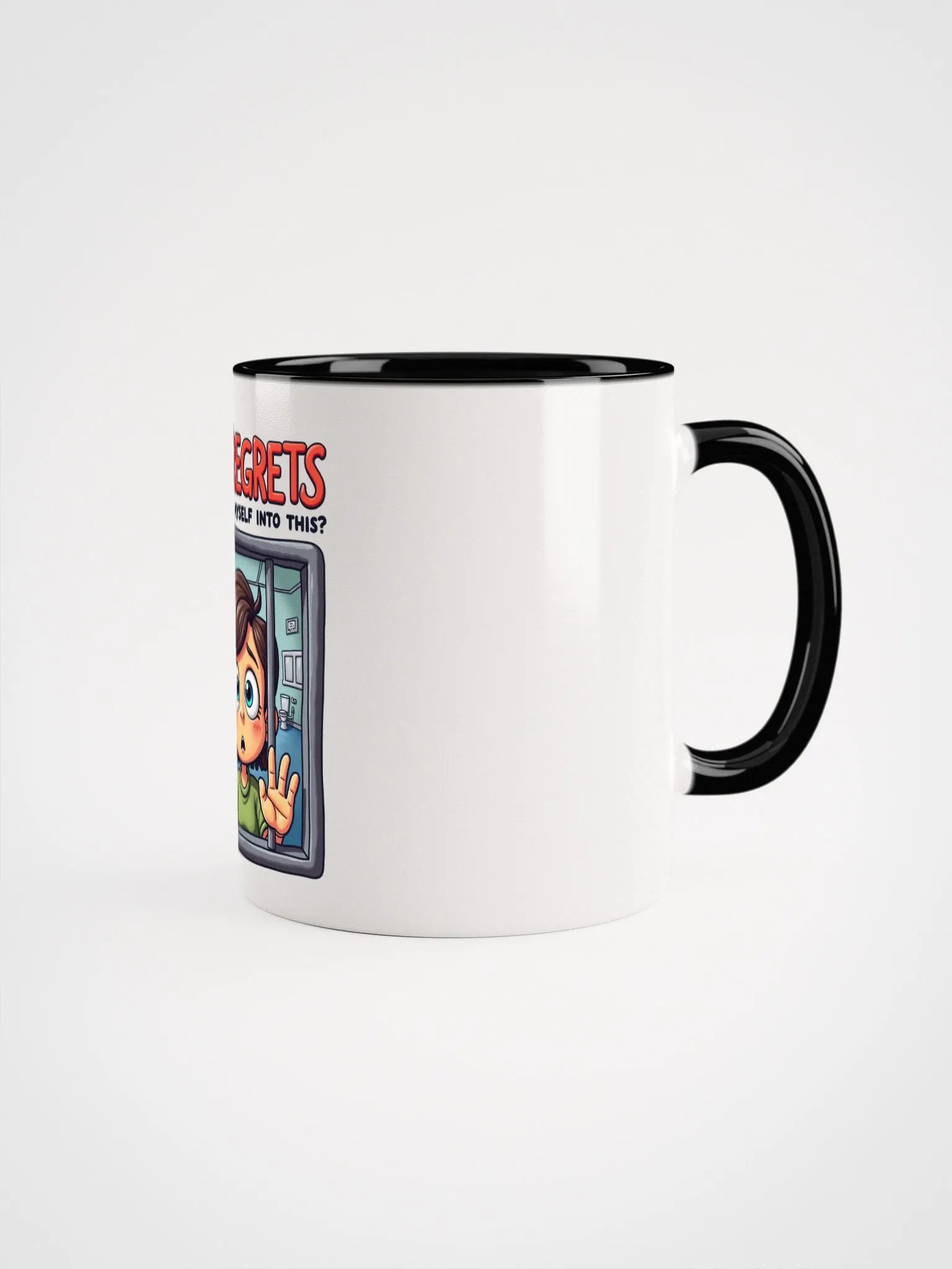 No Regrets Ceramic Mug product image (4)