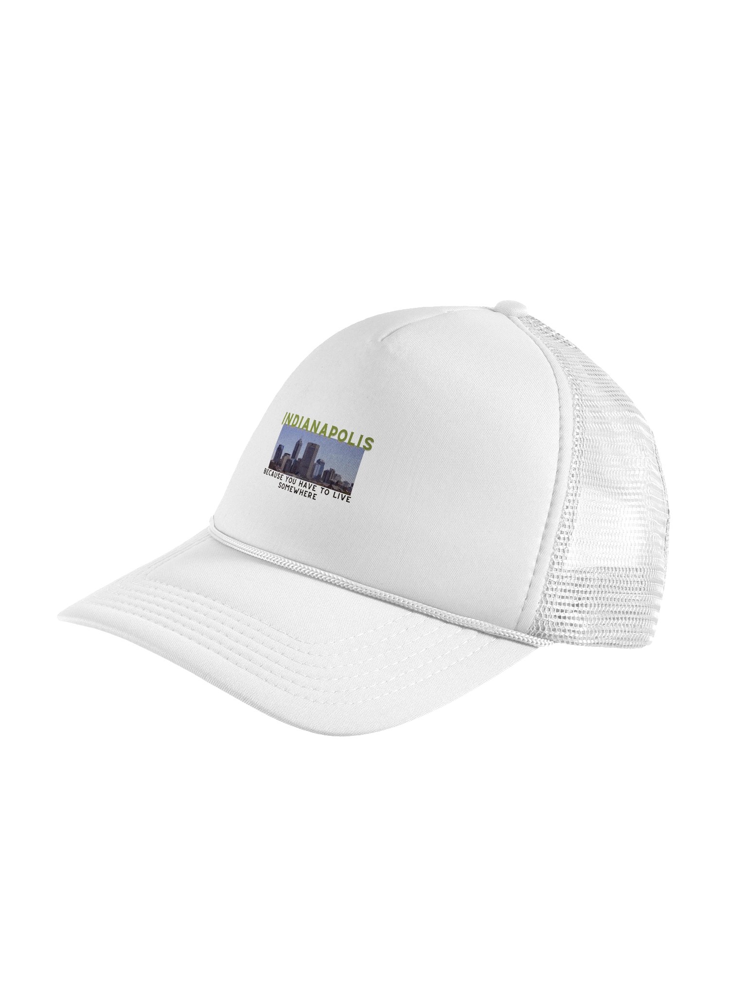 Indianapolis: Because You Have to Live Somewhere Baseball Cap product image (4)