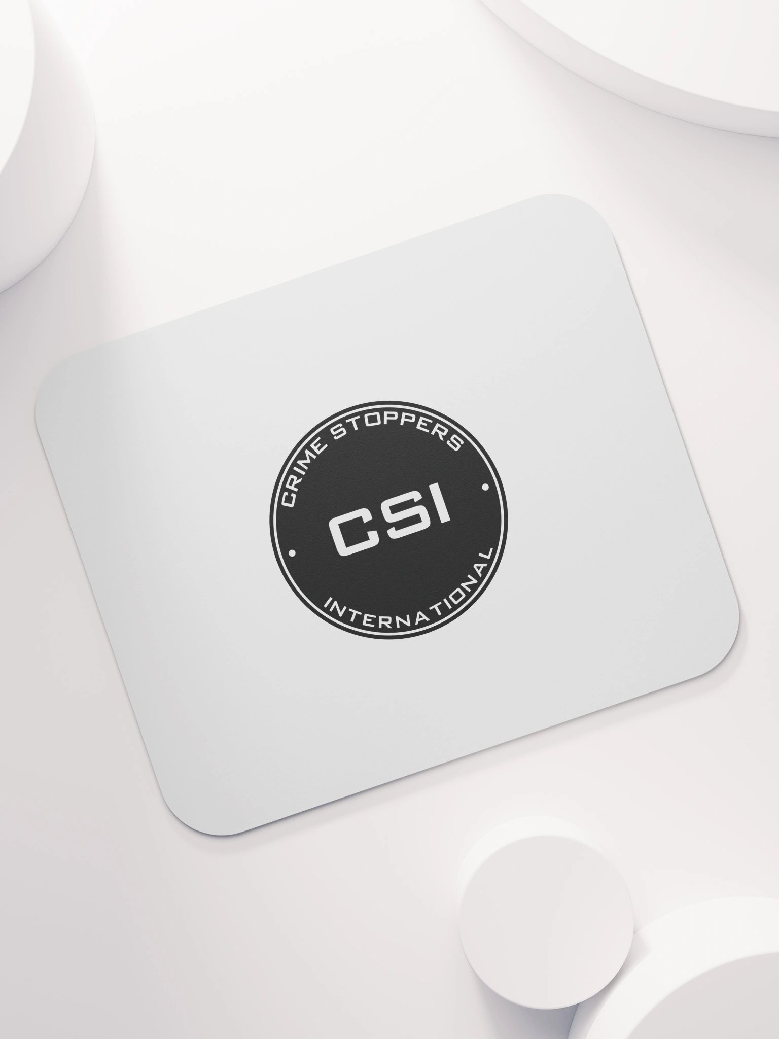 CSI Classic Mouse Mat - White product image (7)