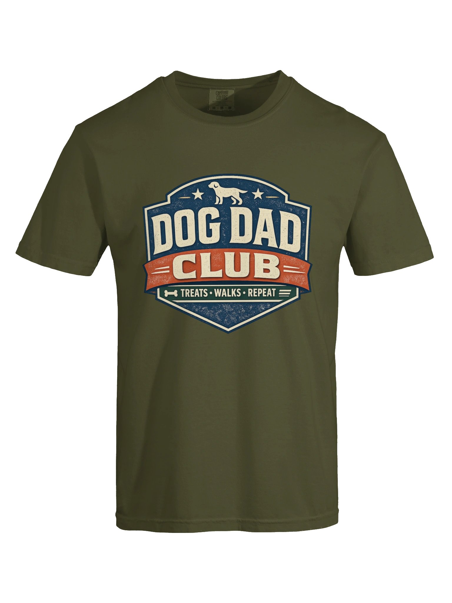 Dog Dad Club T-Shirt – Retro Dog Dad Shirt & Dog Lover Gift product image (6)