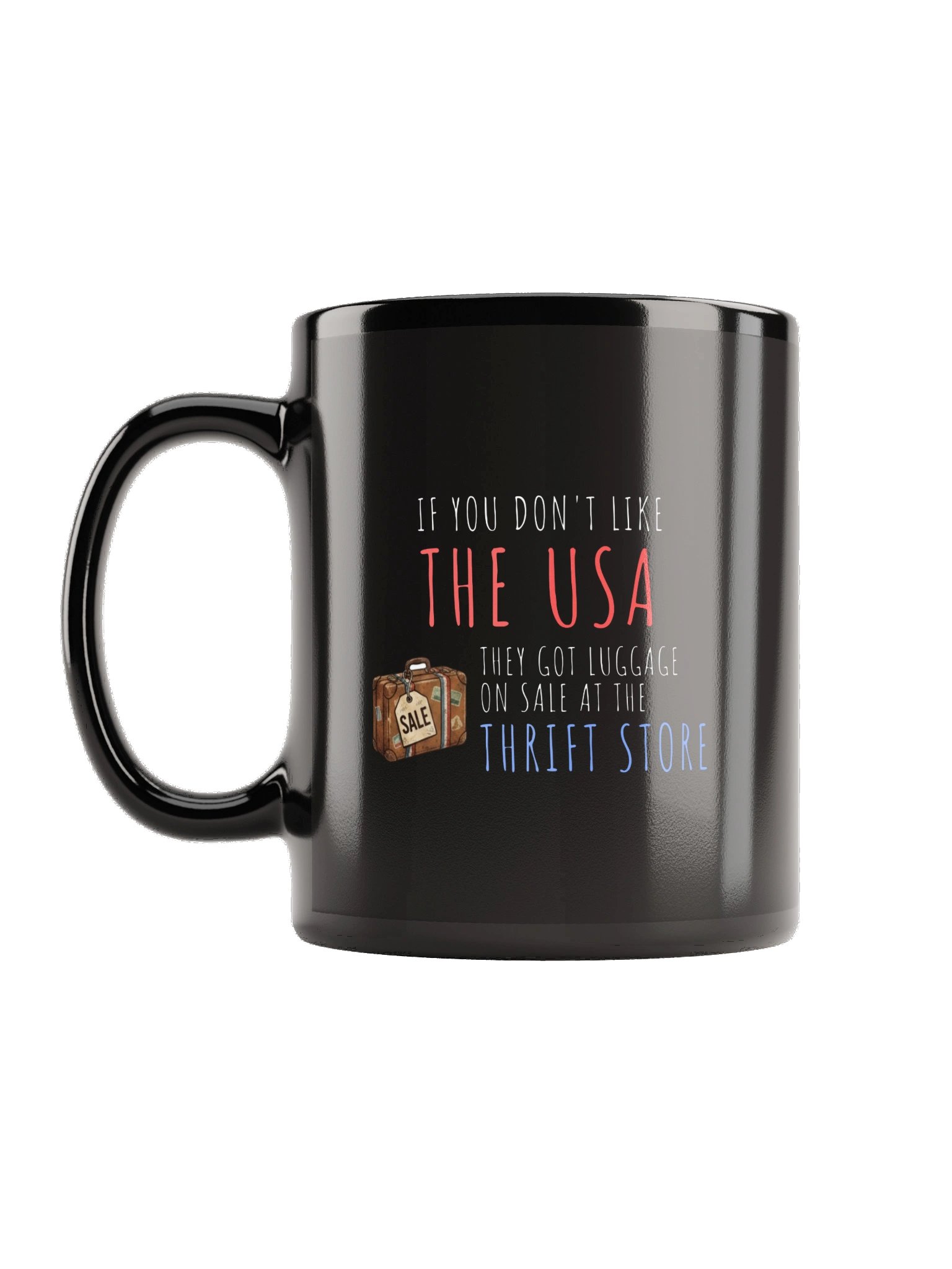 The Luggage Mug - Black product image (2)