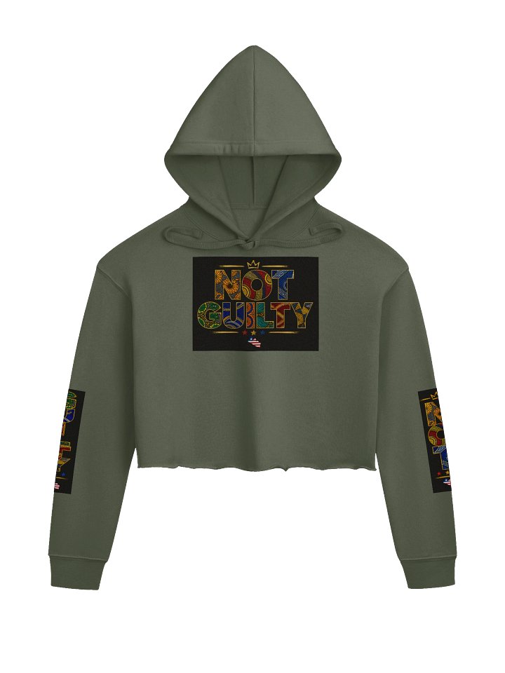 The Not Guilty™ Crop Hoodie product image (9)