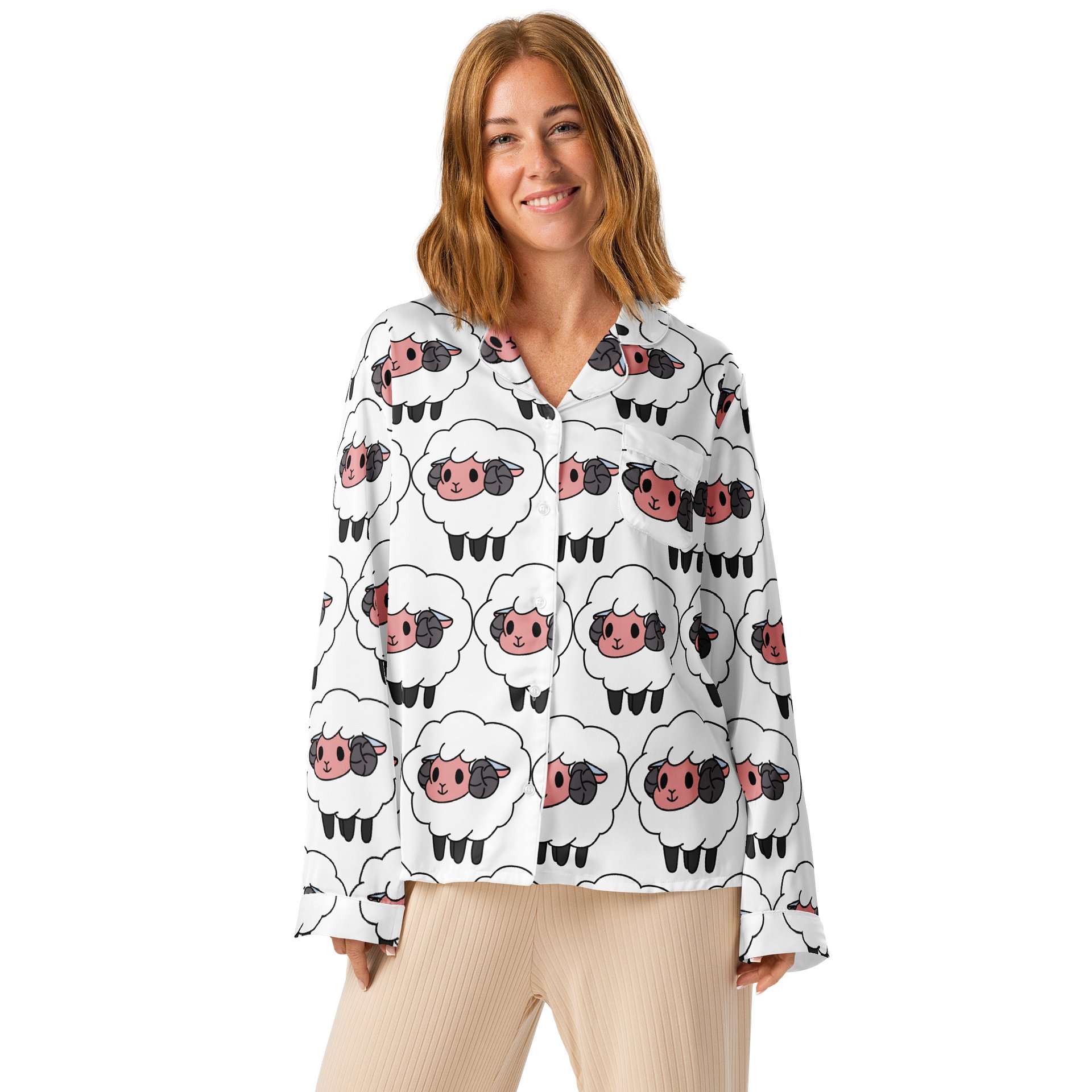 Mr Sheep Pajama Top product image (1)