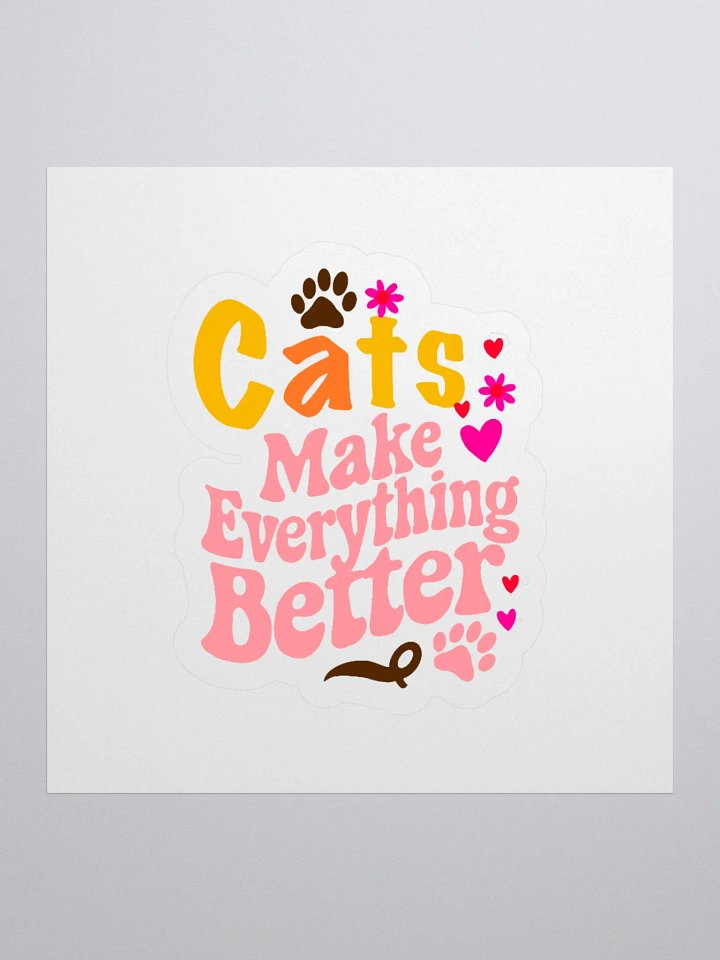 Cats Make Everything Better Sticker Pack product image (3)