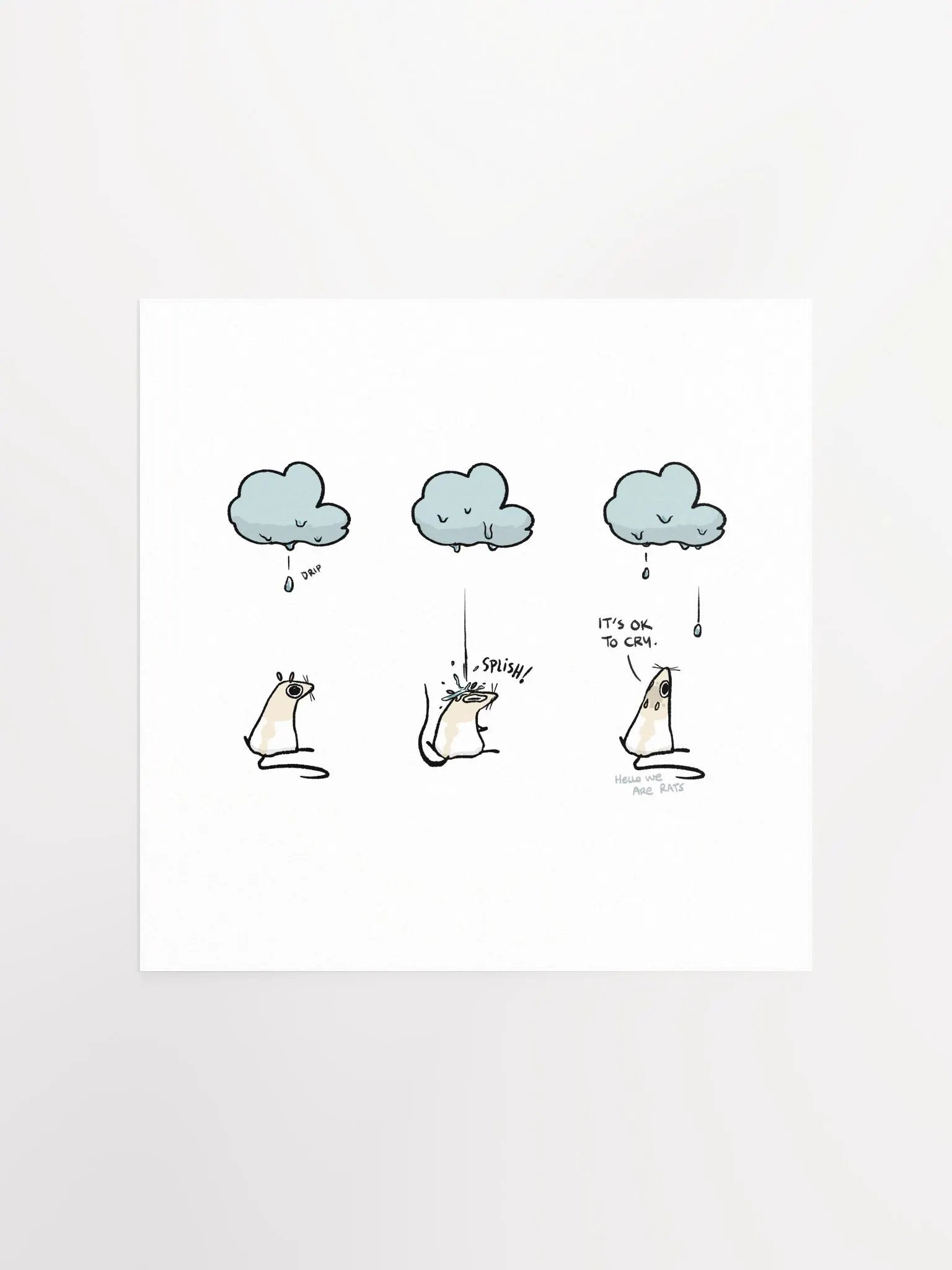 It's Ok to Cry Print product image (1)