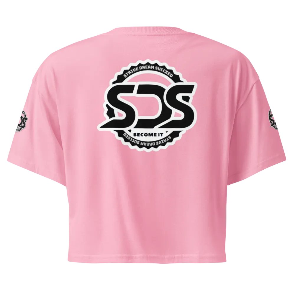 STRIVR DREAM SUCCEED LADY CROP TOP SHIRT product image (9)