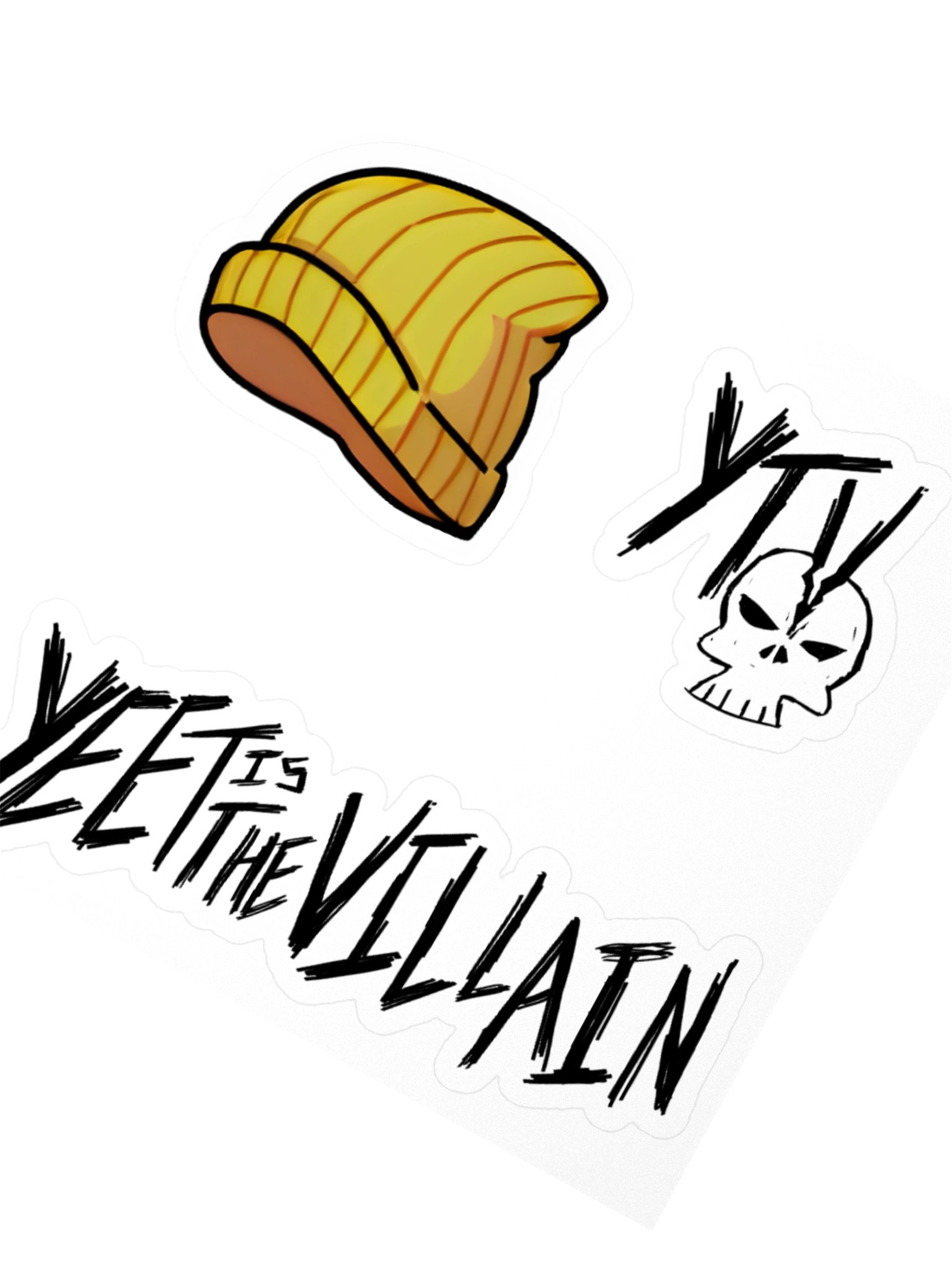 yeetisthevillain Sticker Sheet product image (2)