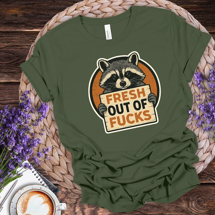Out Of Fucks Tee product image (5)