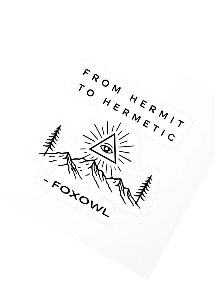 From Hermit to Hermetic (Sticker) product image (3)