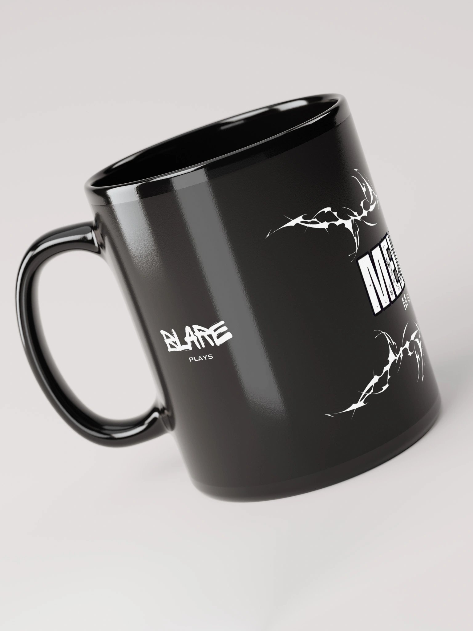 Melodic Bliss Black Glossy Mug product image (3)