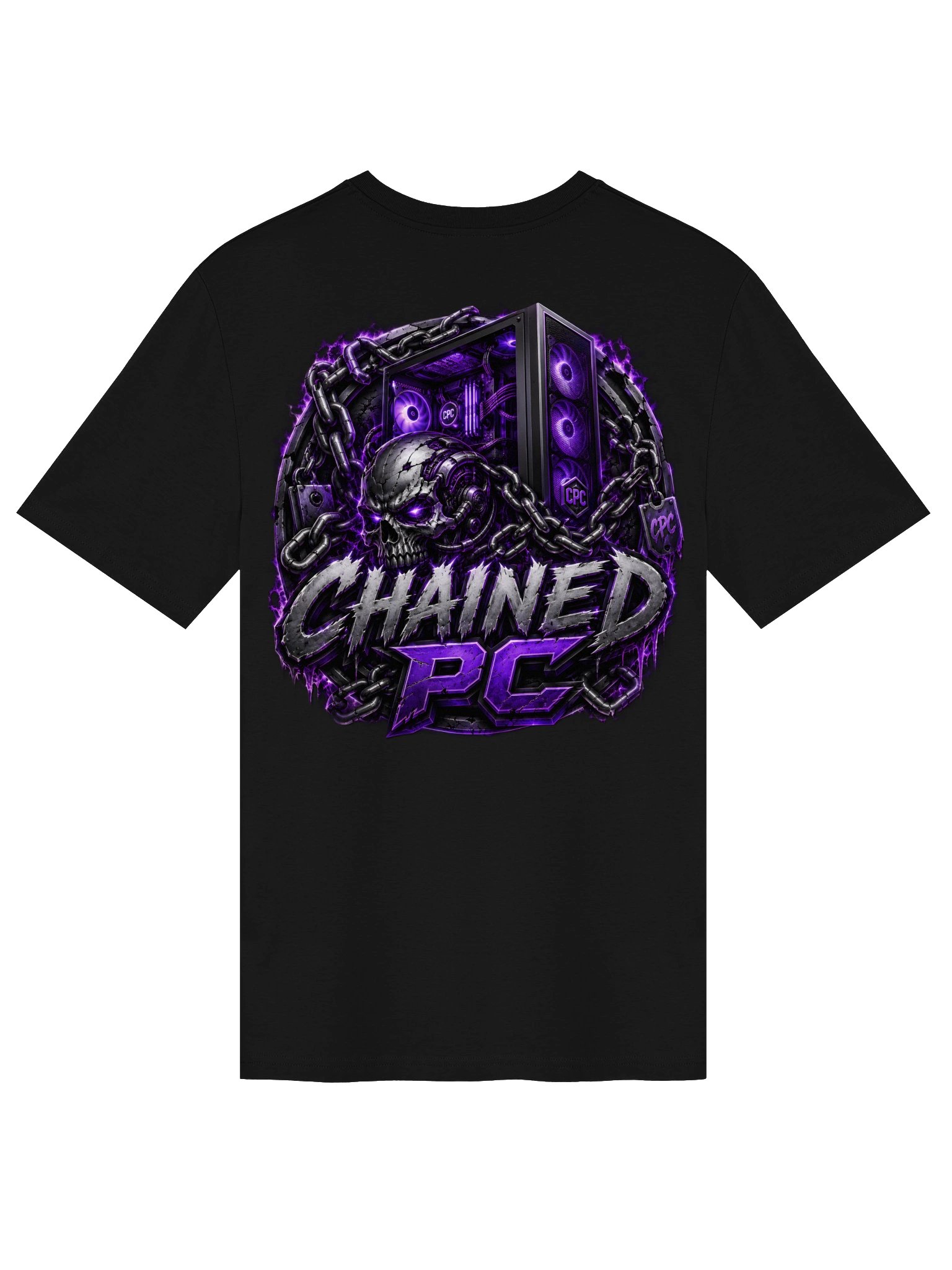 ChainedPC Skull Gaming T-Shirt product image (84)