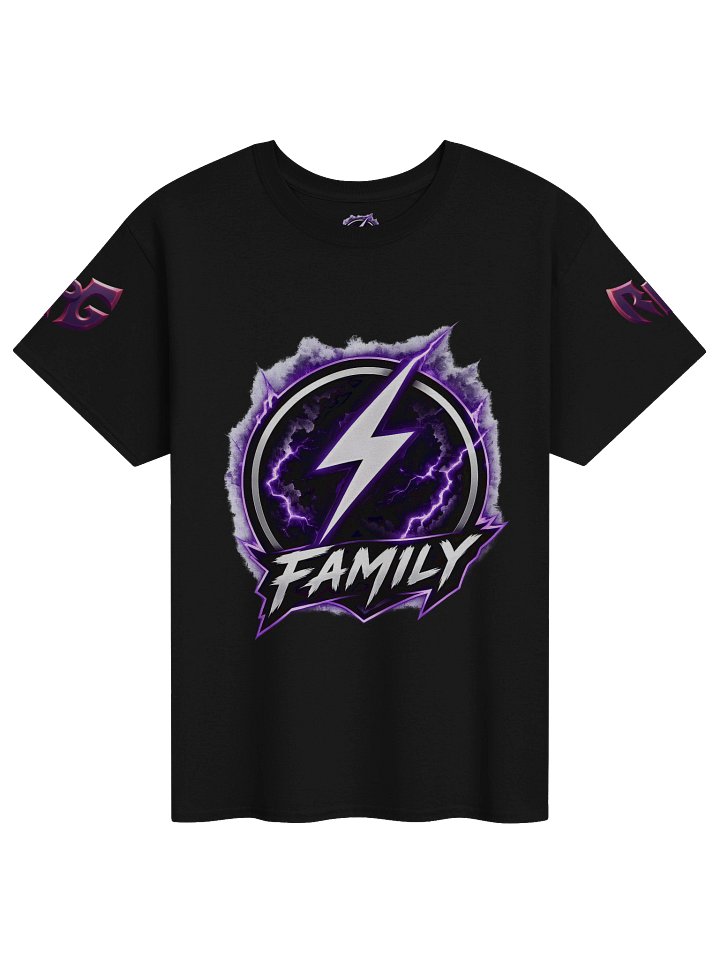 Family Lightning Tee — Rain Plays Gamez product image (1)