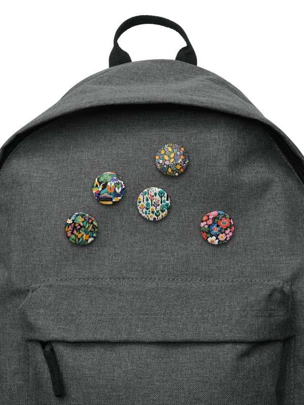 Whimsical Botanical Delight Pin Set product image (8)