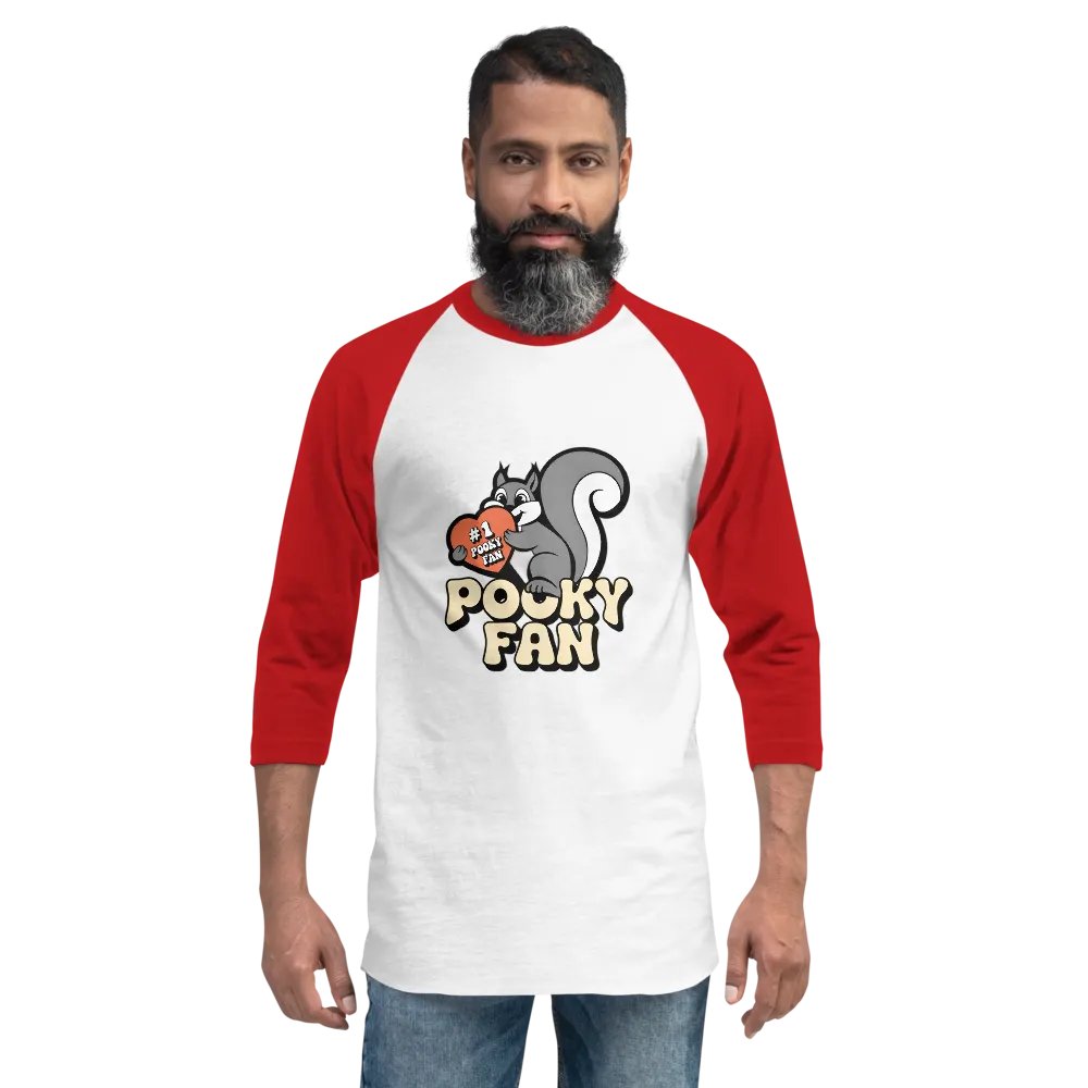 Pooky's #1 Fan Raglan Tee product image (2)