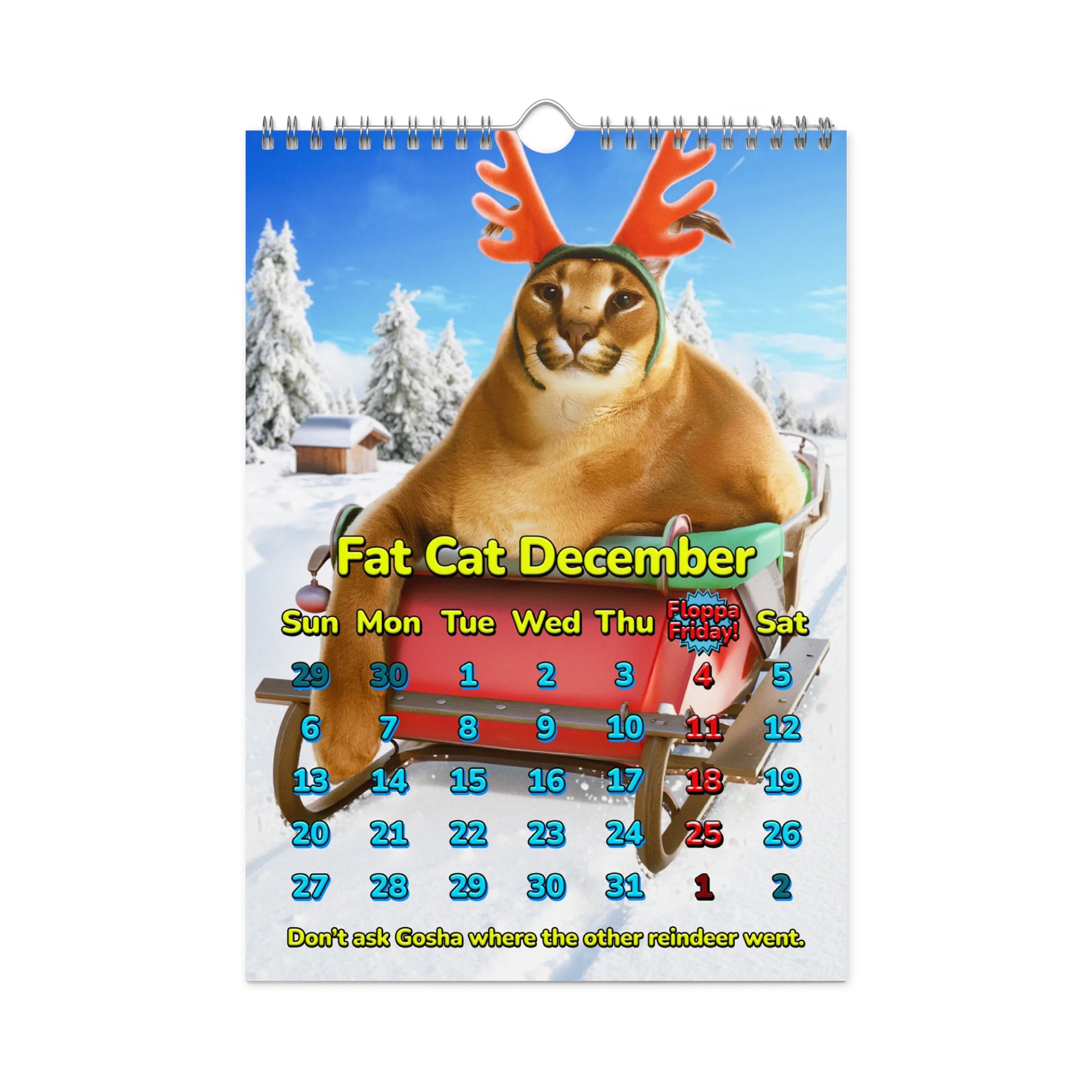 MEDIUM CARACALENDAR 2026 (Limited Edition) product image (2)