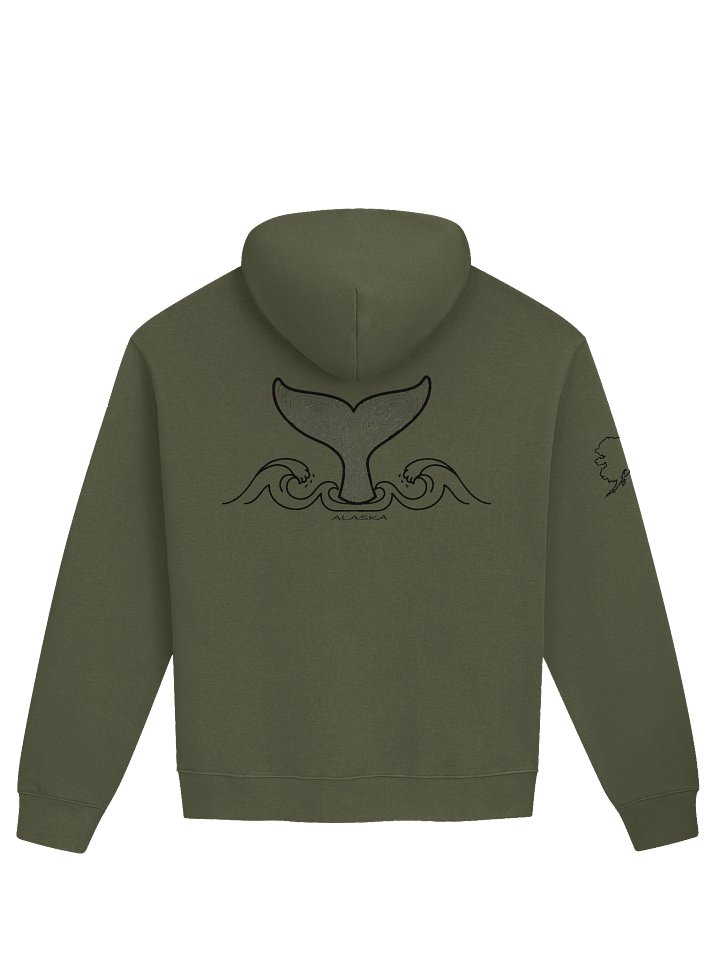 DELUXE "WHALE TAIL" OVERSIZED HOODY product image (7)