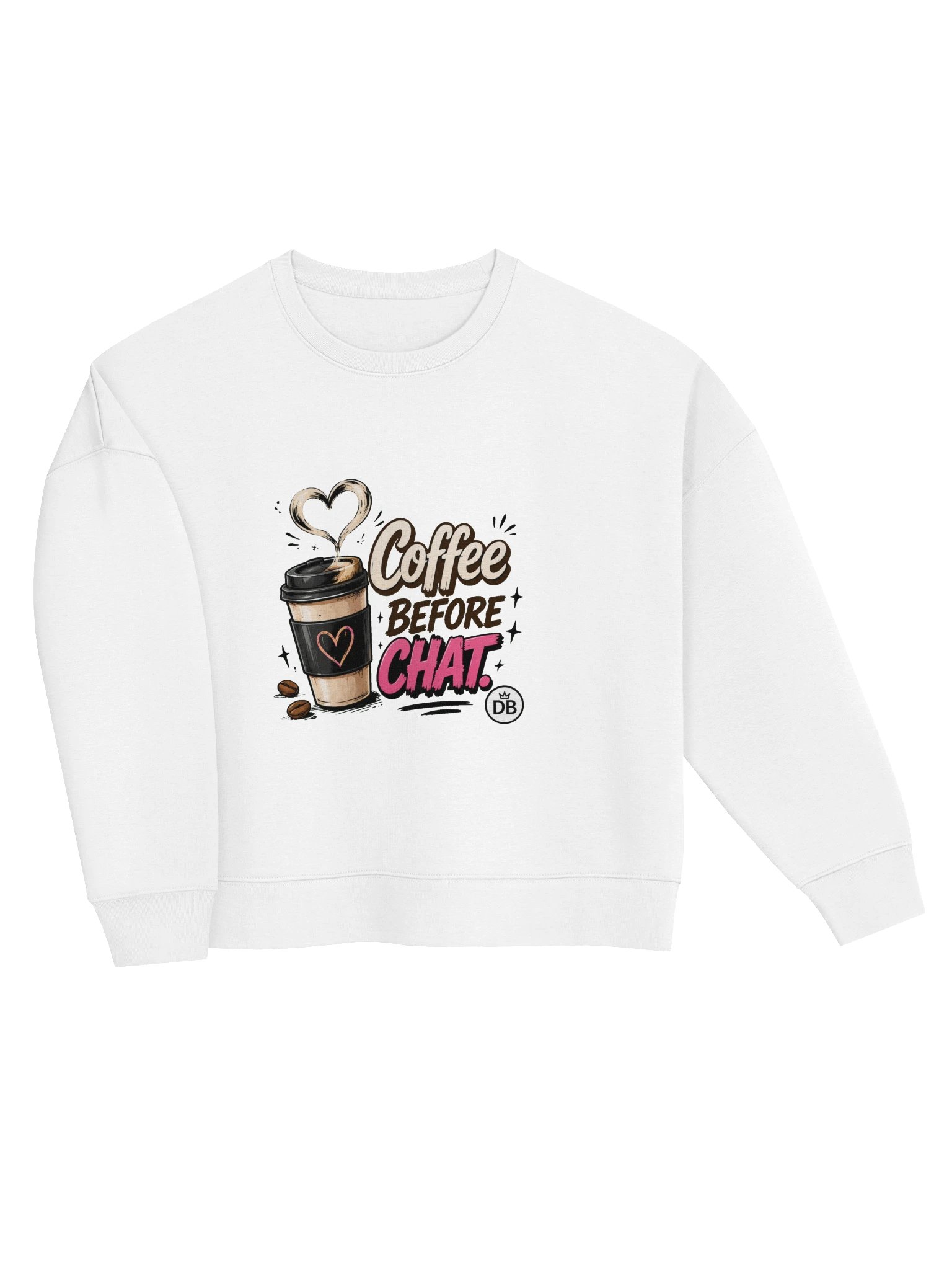 Coffee Before Chat Sweatshirt product image (7)