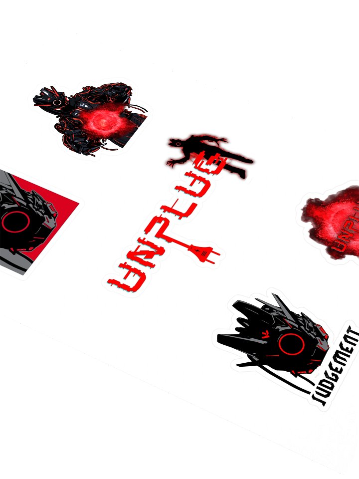 UNPLUG Five Sticker Sheet 2 product image (2)