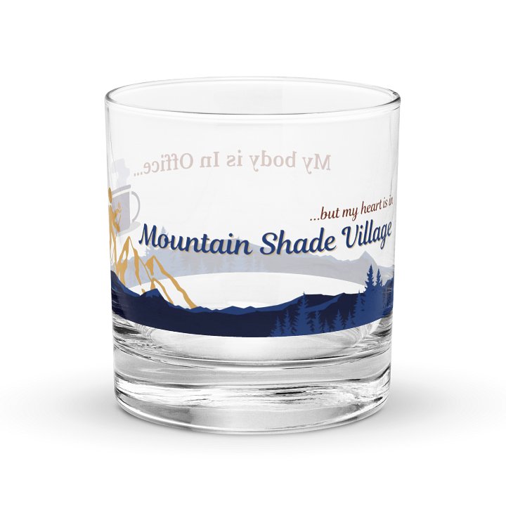 My Body is In Office Rocks Glass product image (2)